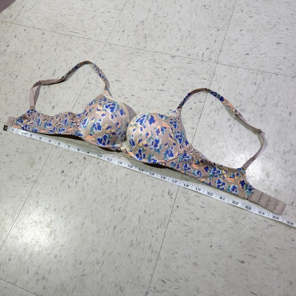 Arie | Floral Print Women's Bra - Picture 8 of 8